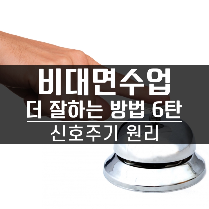 비대면 수업, 비대면 교육 상황에서 교육 더 잘하는 법 - [6탄] 신호주기 원리