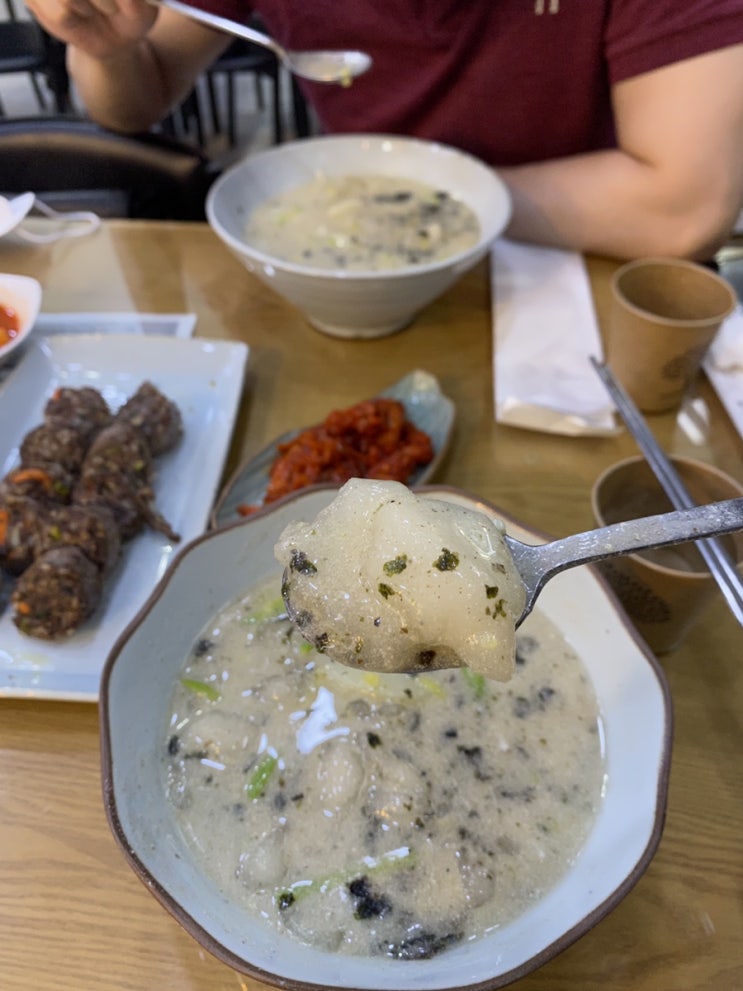 [속초중앙시장맛집] 줄서 먹는 옹심이 맛집 : 속초신토불이감자옹심이