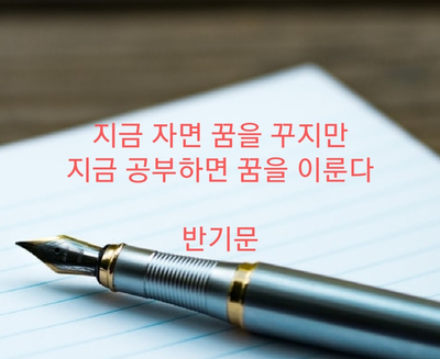  새로운 시작