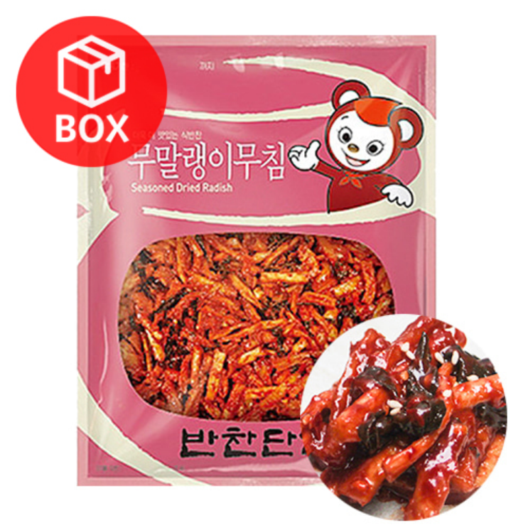 잘팔리는 반찬단지 무말랭이무침 1박스(4kg X 4개), 무말랭이무침1박스(4개) 추천합니다