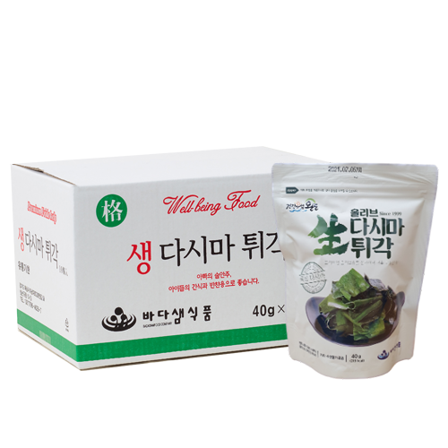 구매평 좋은 바다샘 올리브 다시마튀각, 10개, 40g 좋아요 구매평 좋은 바다샘 올리브 다시마튀각, 10개, 40g 좋아요