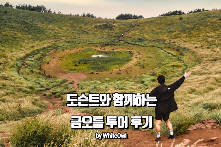  6월 제주도이색체험 금오름에 더제주스토리 도슨트투어로 다녀왔어요