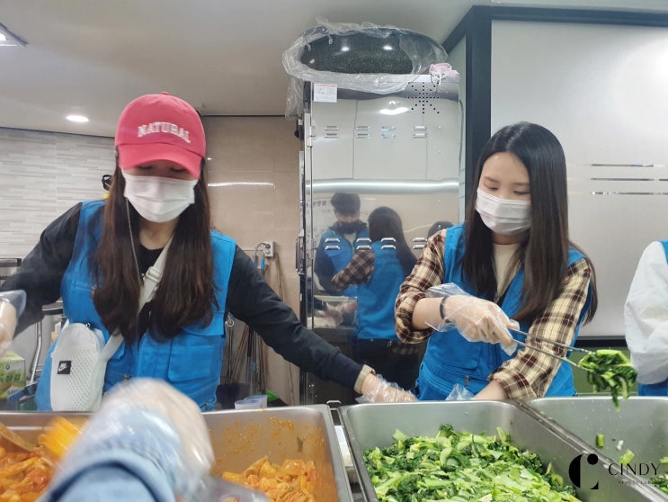  수원 화서동 에스테틱 신디뷰티랩과 봉벤져스와 함께하는 도시락 봉사