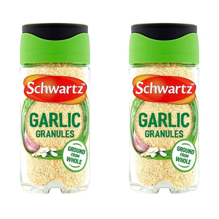 리뷰가 좋은 Schwartz 슈발츠 마늘 후레이크 Garlic Granules 47g 2개 좋아요