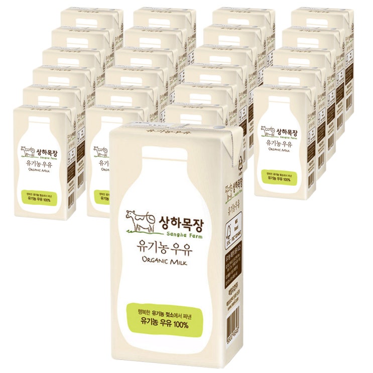 잘나가는 상하목장 유기농 우유, 190ml, 24개 추천합니다 잘나가는 상하목장 유기농 우유, 190ml, 24개 추천합니다