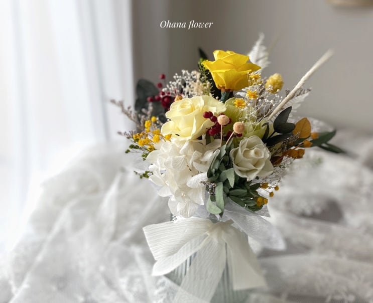  [ 부산 광안 꽃공방 ] vase arrangement 화병꽂이 원데이클래스