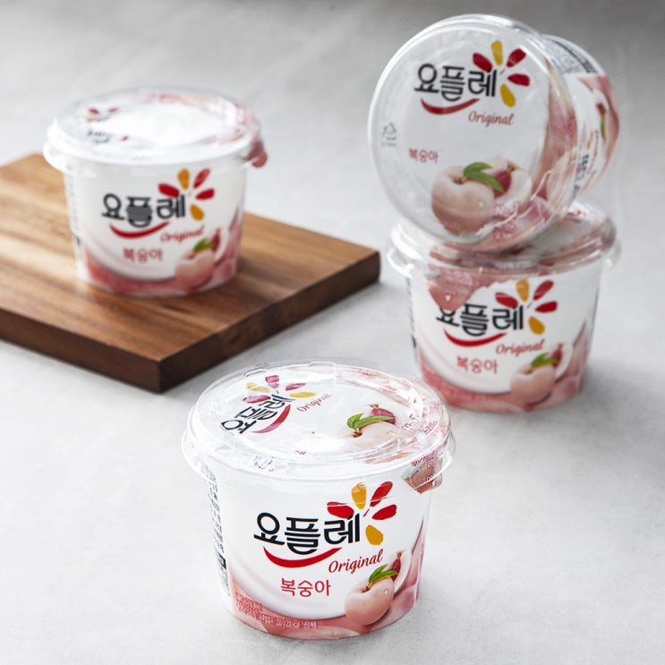 후기가 정말 좋은 요플레 오리지날 요거트 복숭아, 200g, 4개입 ··· 후기가 정말 좋은 요플레 오리지날 요거트 복숭아, 200g, 4개입 ···