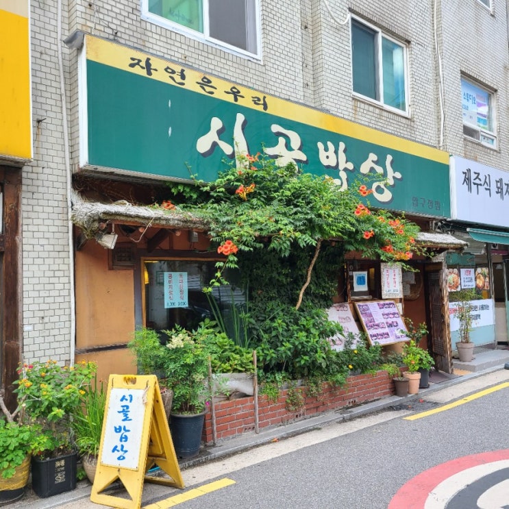  간만에 나들이(압구정)