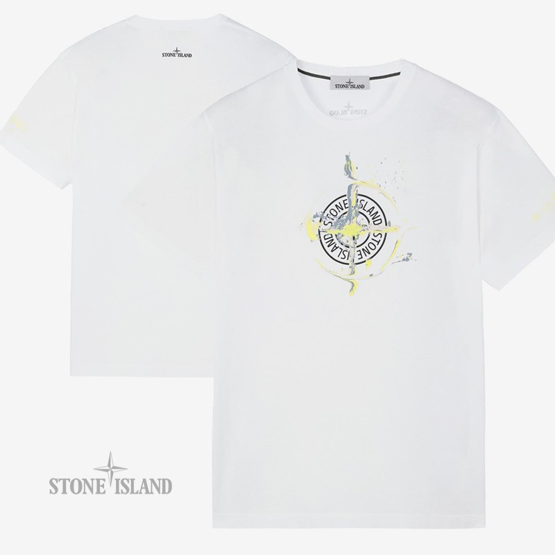 스톤아일랜드 MARBLE ONE 코튼저지 티셔츠 WT