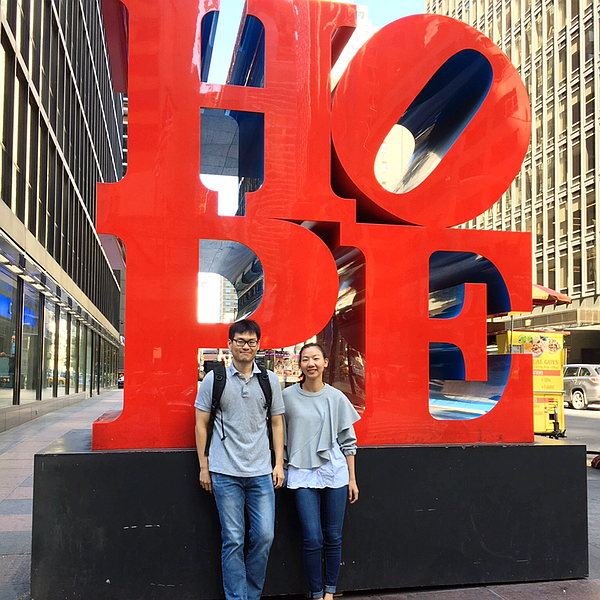 토론토 일상, 뉴욕 자유여행, 뉴욕 3박 4일 일정, 3일차 (1), 맨하탄 커피, HOPE 조각상, LOVE 조각상