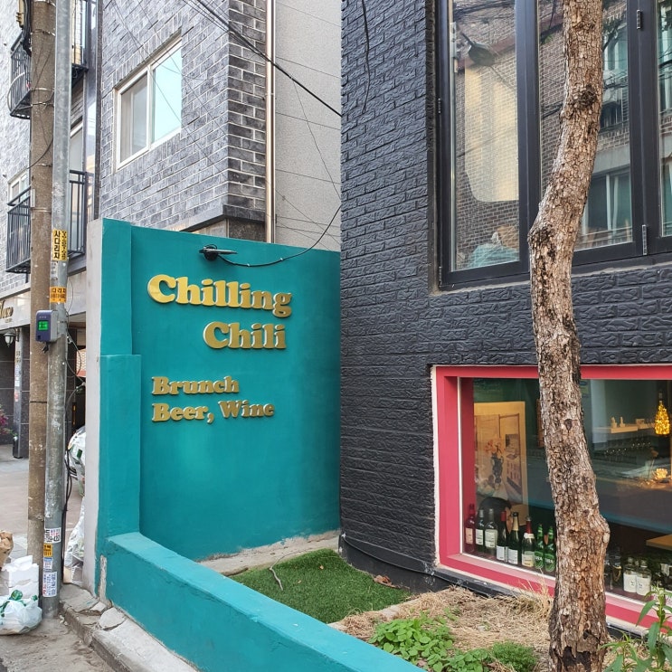  망원동 술집 칠링칠리에서 낮술