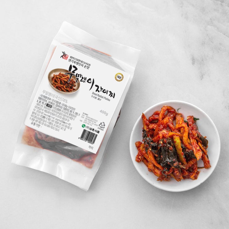 당신만 모르는 권기옥 명인 웃말 무말랭이 장아찌, 400g, 1개 추천합니다 당신만 모르는 권기옥 명인 웃말 무말랭이 장아찌, 400g, 1개 추천합니다