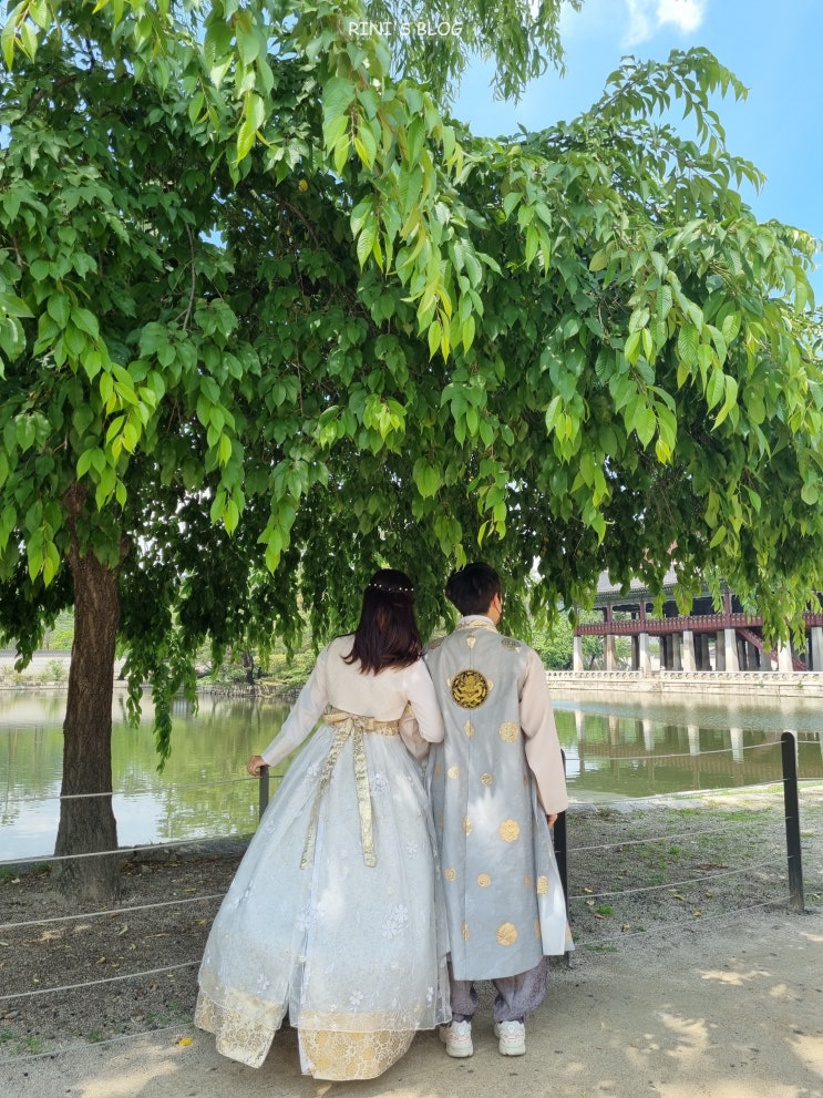  [Date] 커플 한복입고 경복궁 데이트해보기 (신혼부부 데이트, 서울 여행, 경복궁 한복대여)
