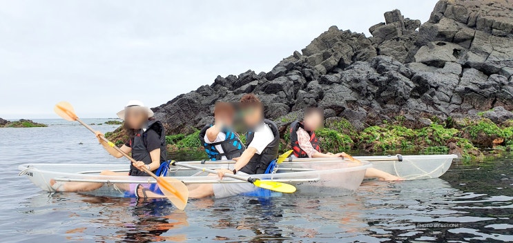  [제주관광] 월정리 투명카약 카약타기 제주관광코스 추천