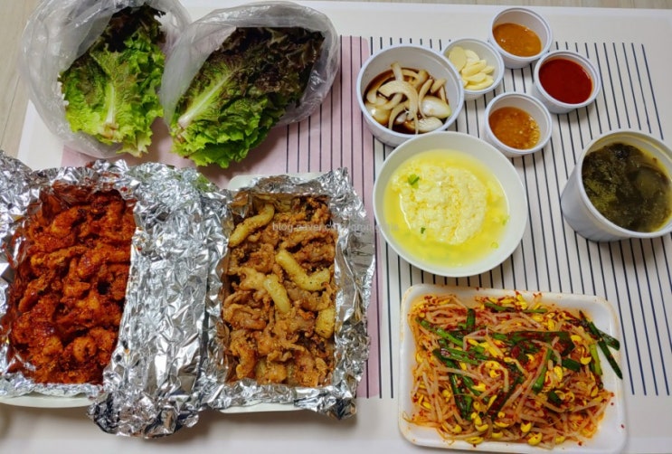  대구 북구 닭발 소금 구이 배달 맛집 "뚱아 꾸버보까"