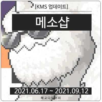  20210617 메이플스토리 메이플 Live 이벤트/업데이트 : 메소샵