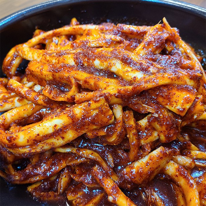 당신만 모르는 양념듬뿍 국내산 도라지무침 매콤새콤 통도라지 구이 무침500g, 1팩 좋아요 당신만 모르는 양념듬뿍 국내산 도라지무침 매콤새콤 통도라지 구이 무침500g, 1팩 좋아요