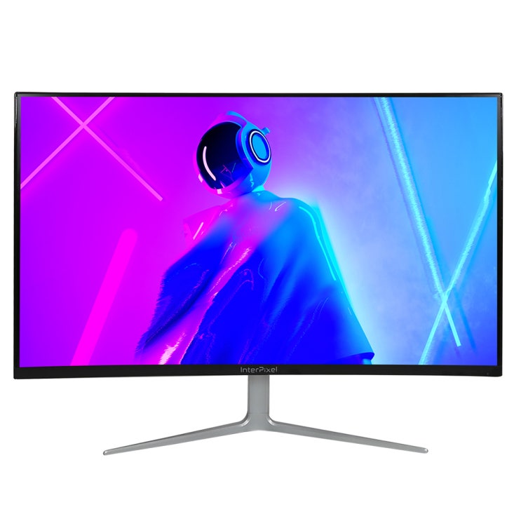  후기가 정말 좋은 인터픽셀 80cm FHD 커브드 165Hz 게이밍 모니터, IP3243(일반) 추천해요