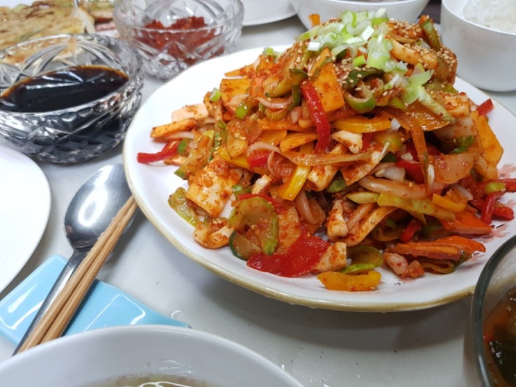  질척하지 않은 오징어 초무침 만드는법! 오징어파전 오징어국도 같이만들기