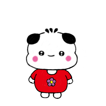  귀여운 강아지 캐릭터 콩이