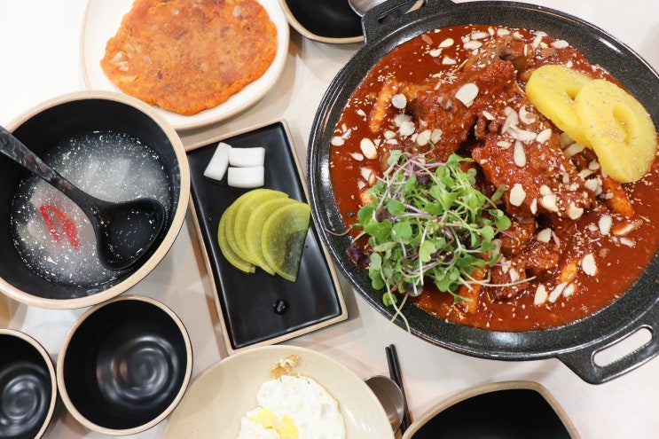  대구 강정보 맛집 매운갈비찜까지 즐긴 대구다사맛집 : 강정보 돌짜장