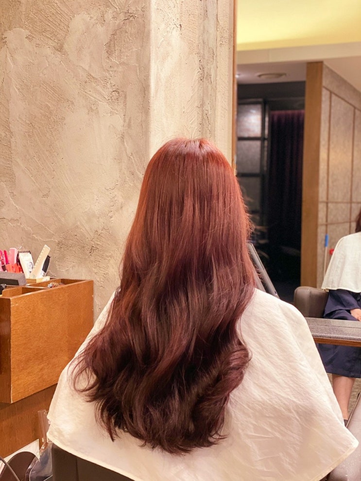  수원시청 인계동 여자염색 살롱가르마 진영쌤 실력자네