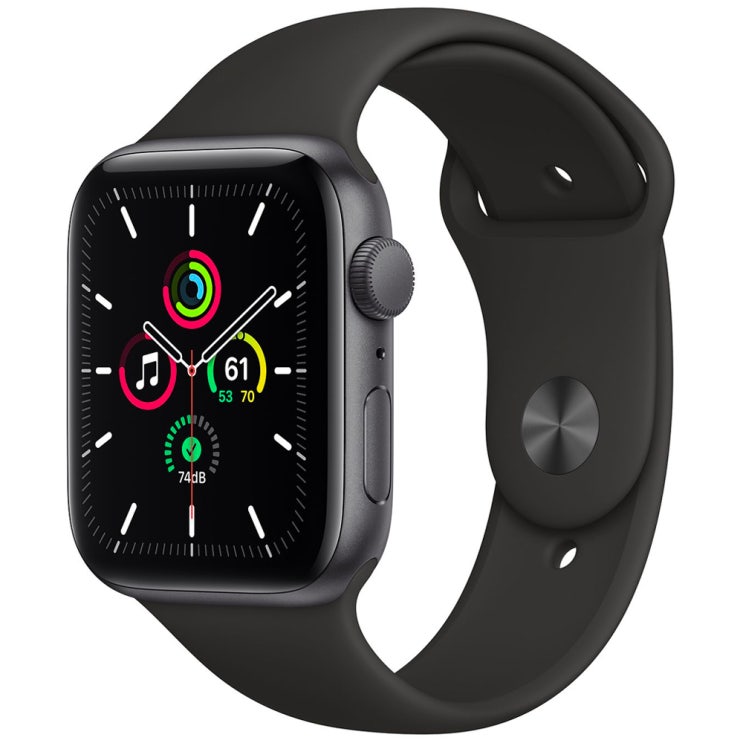 구매평 좋은 Apple 애플워치 SE, GPS, 스페이스 그레이 알루미늄 케이스, 블랙 스포츠 밴드 좋아요 구매평 좋은 Apple 애플워치 SE, GPS, 스페이스 그레이 알루미늄 케이스, 블랙 스포츠 밴드 좋아요