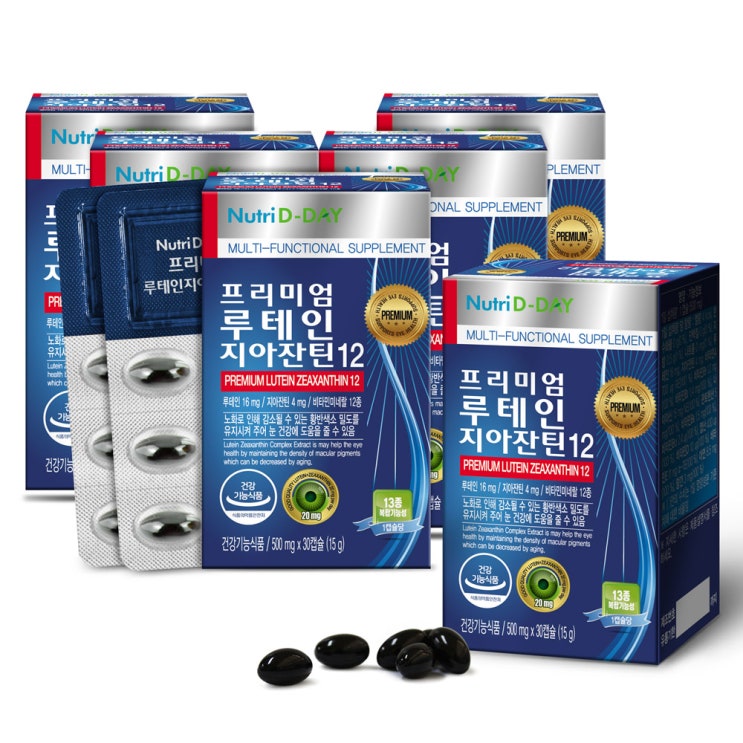 갓성비 좋은 뉴트리디데이 프리미엄 루테인 지아잔틴12, 30정, 6개 추천합니다 갓성비 좋은 뉴트리디데이 프리미엄 루테인 지아잔틴12, 30정, 6개 추천합니다