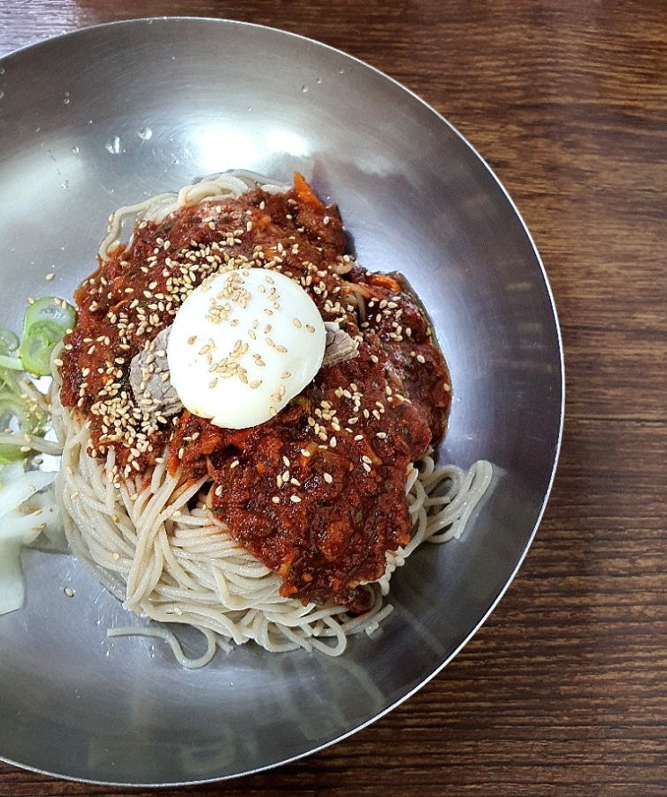  광명 정인면옥 물냉면, 비빔냉면, 녹두전 클리어