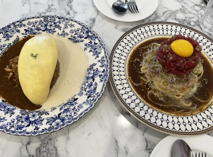 [시흥 배곧 맛집] 빠레뜨 한남 배곧점 / 육회파스타 오므라이스 맛집