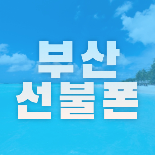  부산선불폰 요금미납 상관없이 비대면 개통