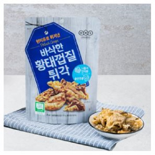 선호도 높은 오희숙 전통부각 현미유로 튀겨낸 바삭한 황태껍질튀각 35g 1봉 좋아요 선호도 높은 오희숙 전통부각 현미유로 튀겨낸 바삭한 황태껍질튀각 35g 1봉 좋아요