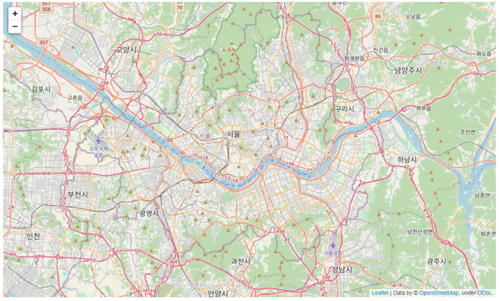  [Folium] basemap 만들기 및 종류들