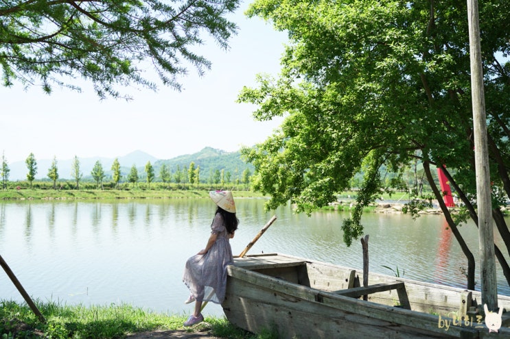 하동 여행 가볼만한곳 동정호 수국 둘레길 산책