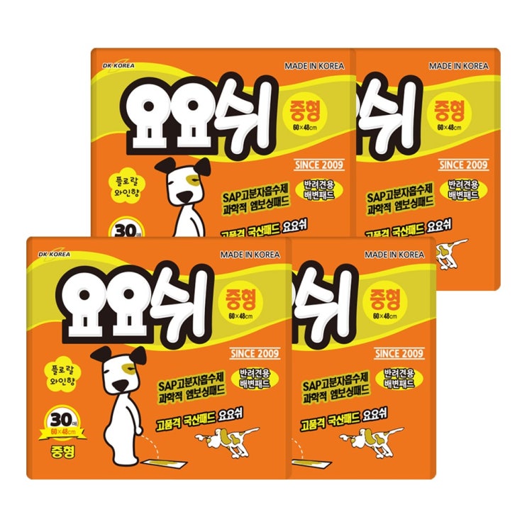 많이 찾는 요요쉬 배변패드 중형 (48X60cm) 플로랄와인향 30매, 4개 좋아요 많이 찾는 요요쉬 배변패드 중형 (48X60cm) 플로랄와인향 30매, 4개 좋아요