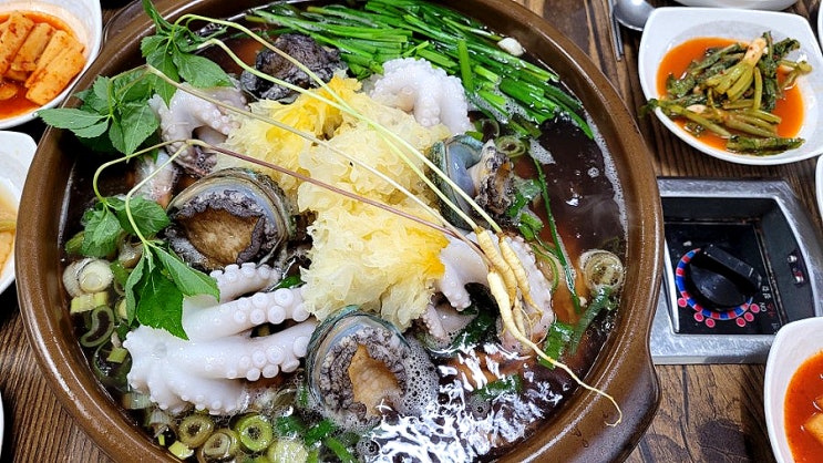  대전 가족모임은 오류동맛집 오박사전복해신탕에서 몸보신하기