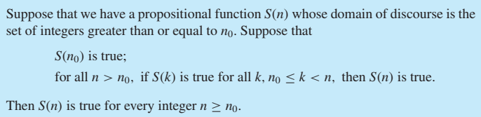  [이산수학2-4]Strong Form of Induction and the Well-Ordering Property(강한 귀납법과 자연수 정렬성)