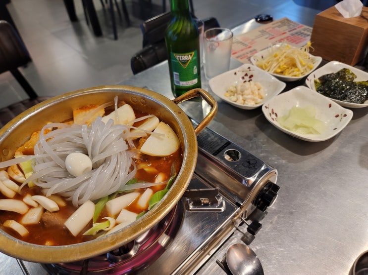  갈비찜+테라 조합 은근 좋았음!