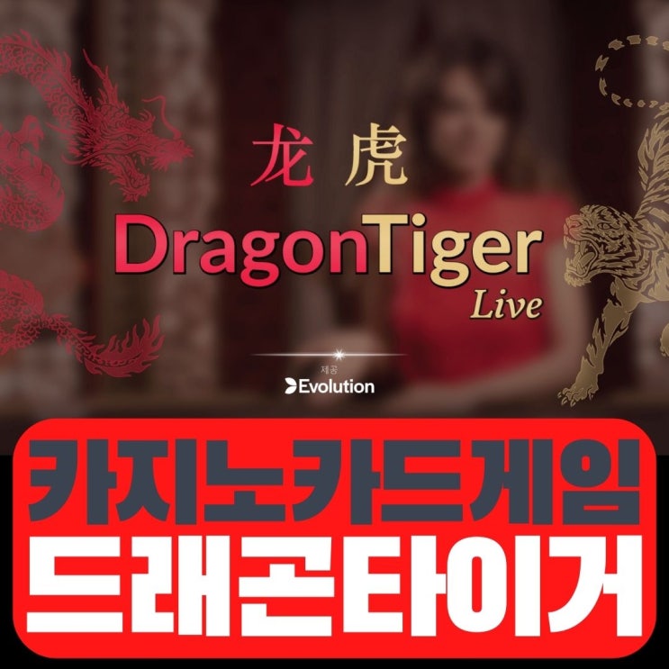  드래곤 타이거 카드게임하는법