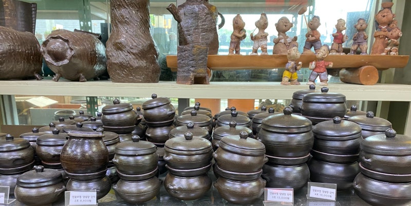 주방 옹기 제품, 옹기그릇, 냉장보관용 옹기단지, 옹기 뚝배기 파는 곳 이조전통옹기!!