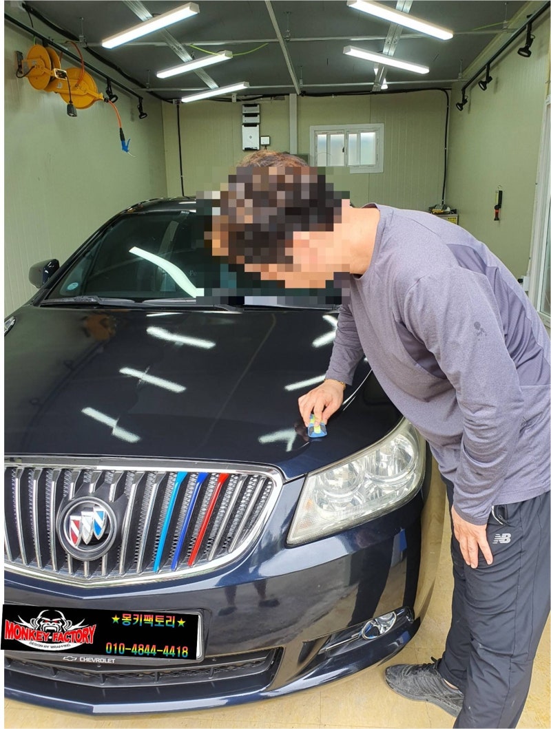 순천 남산로 / 랩핑 / 쉐보레 / 알페온
