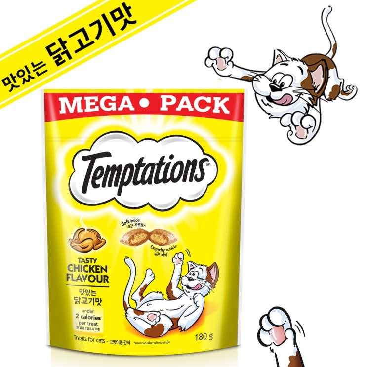 최근 인기있는 템테이션 고양이템테이션 스낵, 6개, 템테이션 맛있는 닭고기맛 180g 좋아요 최근 인기있는 템테이션 고양이템테이션 스낵, 6개, 템테이션 맛있는 닭고기맛 180g 좋아요