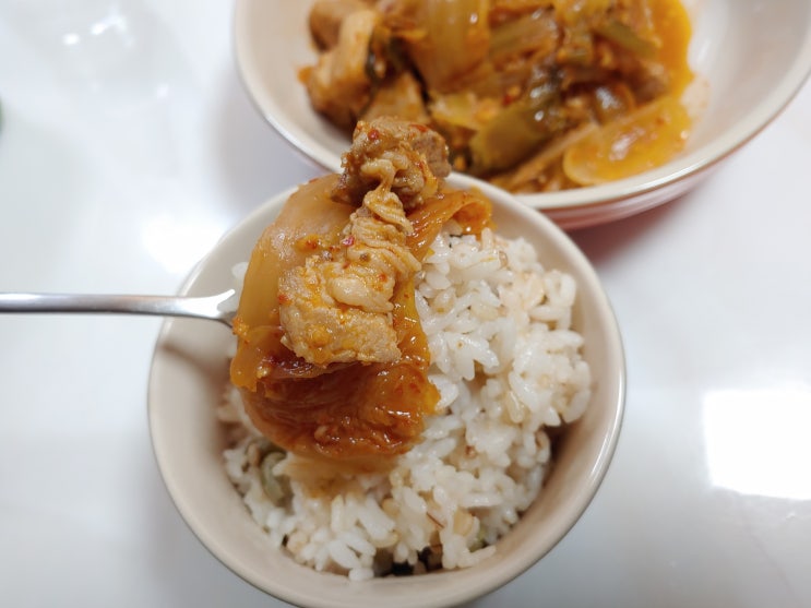  돼지고기 김치찌개 김치찜 레시피