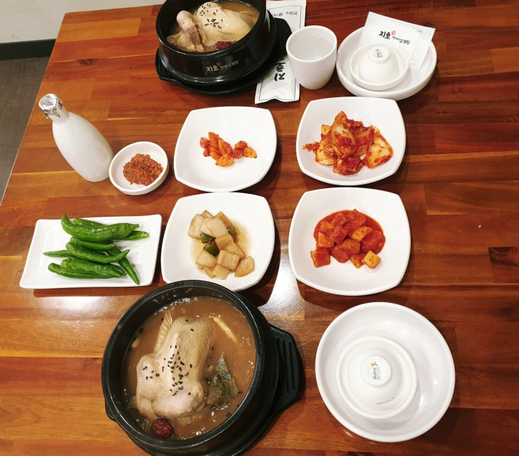  포항 해도동 맛집 몸보신하기 좋은 지호한방삼계탕