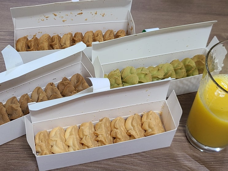  [아이디어스] 153베이커리 어바웃쿠키 4mix (280g) 버터, 녹차, 커피, 땅콩 ￦14,500 솔직후기*