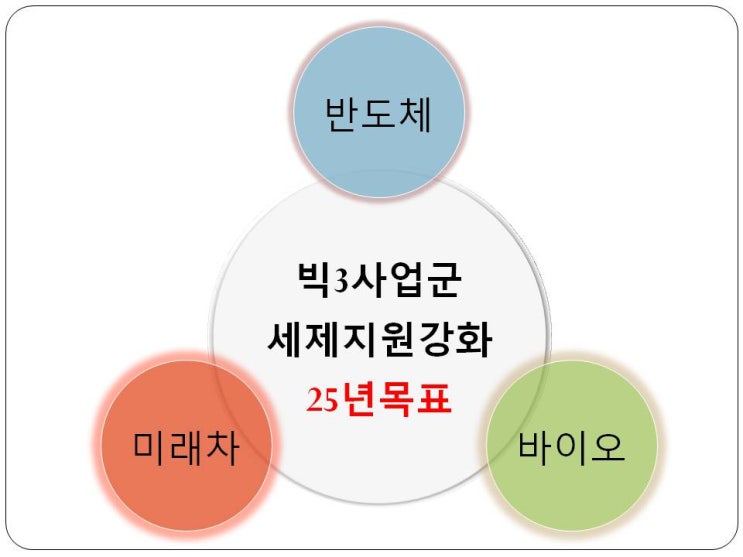  반도체·바이오·미래차(전고체배터리) 등 ‘빅3’ 산업 -세제지원강화