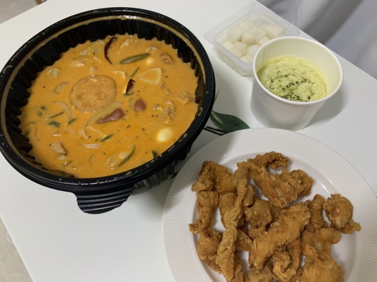  로제찜닭 배달 추천!! : 찜닭이 땡기는날 매탄점 리뷰!! (feat.내돈내산)