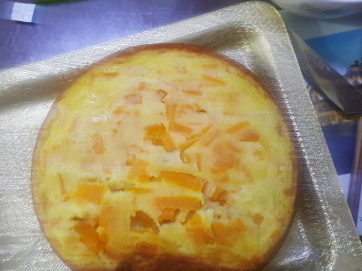  [4세+3세 연년생 가정보육 실내활동] 엄마 생일 단호박 밥솥 케이크 쉽게 만들..(다 먹어버리기)
