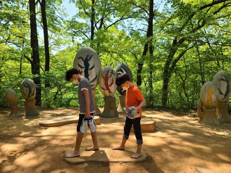  대전 가볼만한 곳 - 장동산림욕장 계족산 황토길과 계족산성 (2021.04.25)