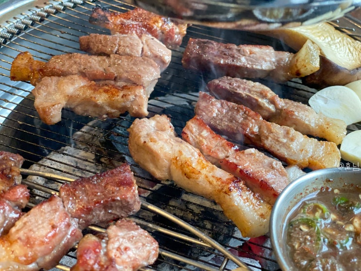  광양 중마동 삼겹살 고깃집 제주화리촌